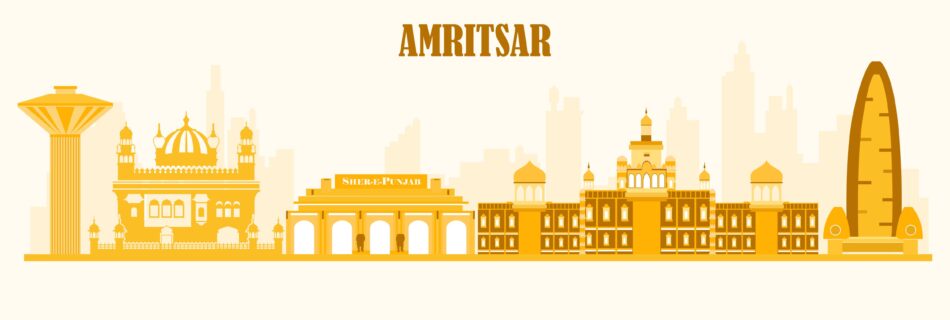 Amritsar skyline