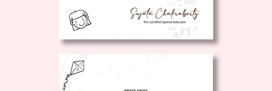 Visiting card design 1