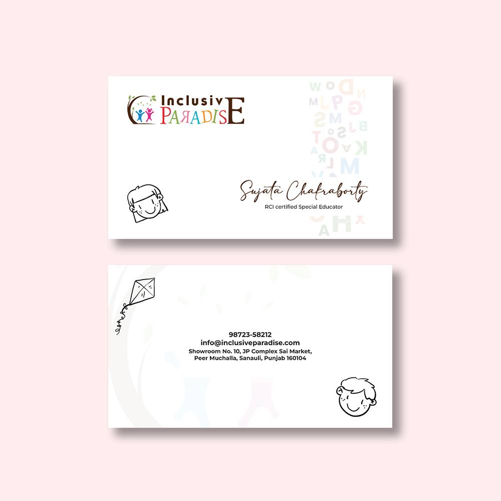 Visiting card design 1