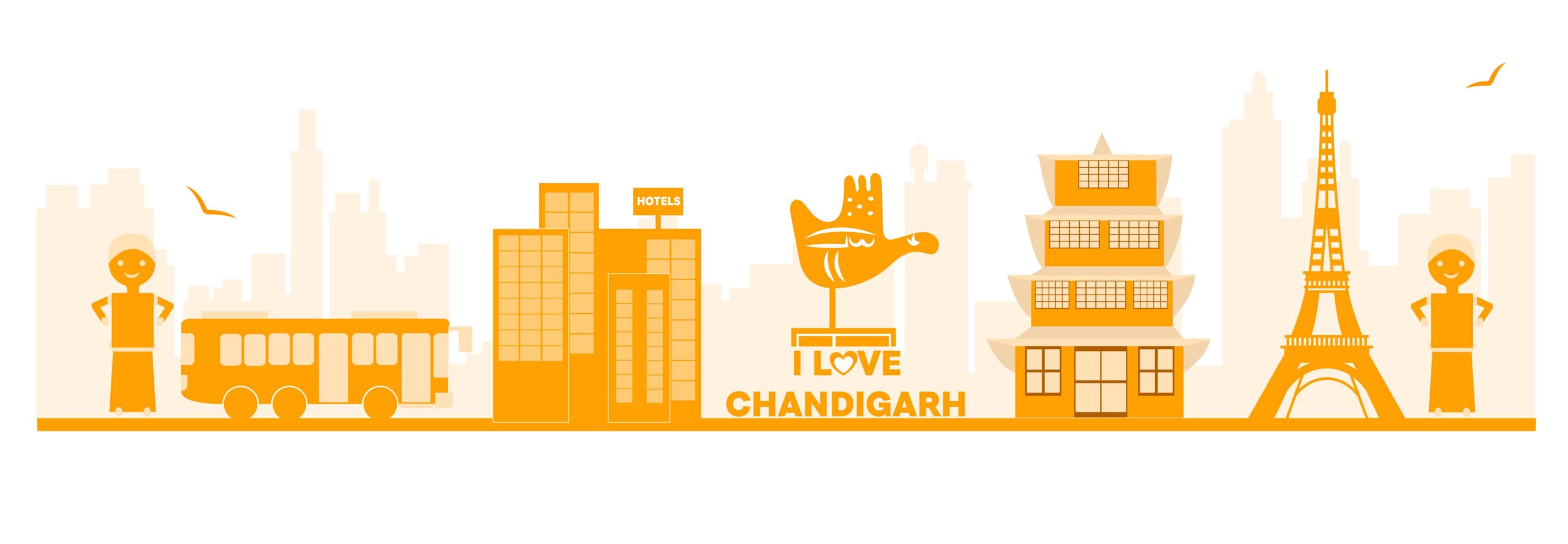 Chandigarh skyline