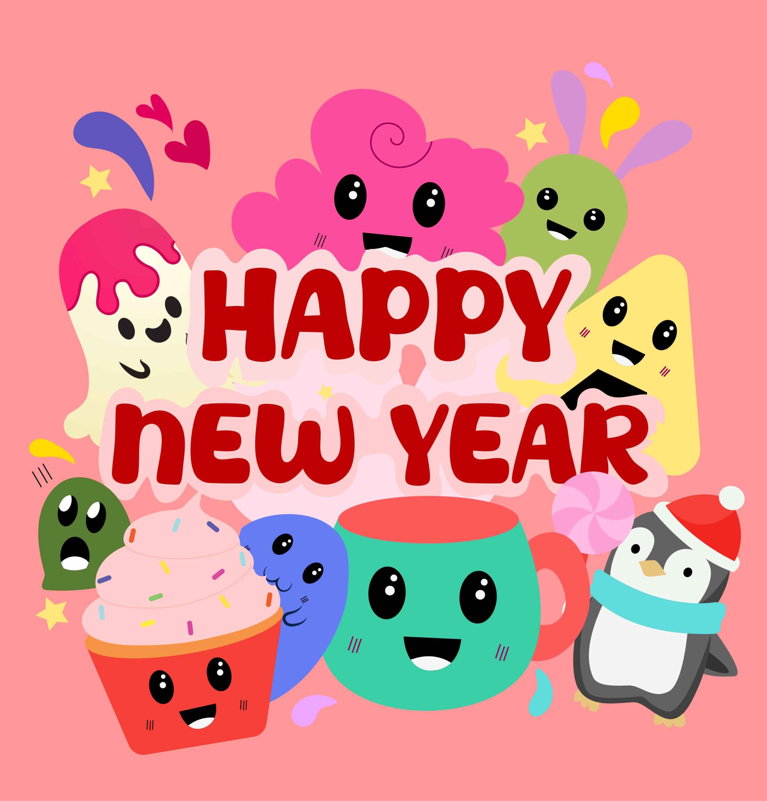doodle new year