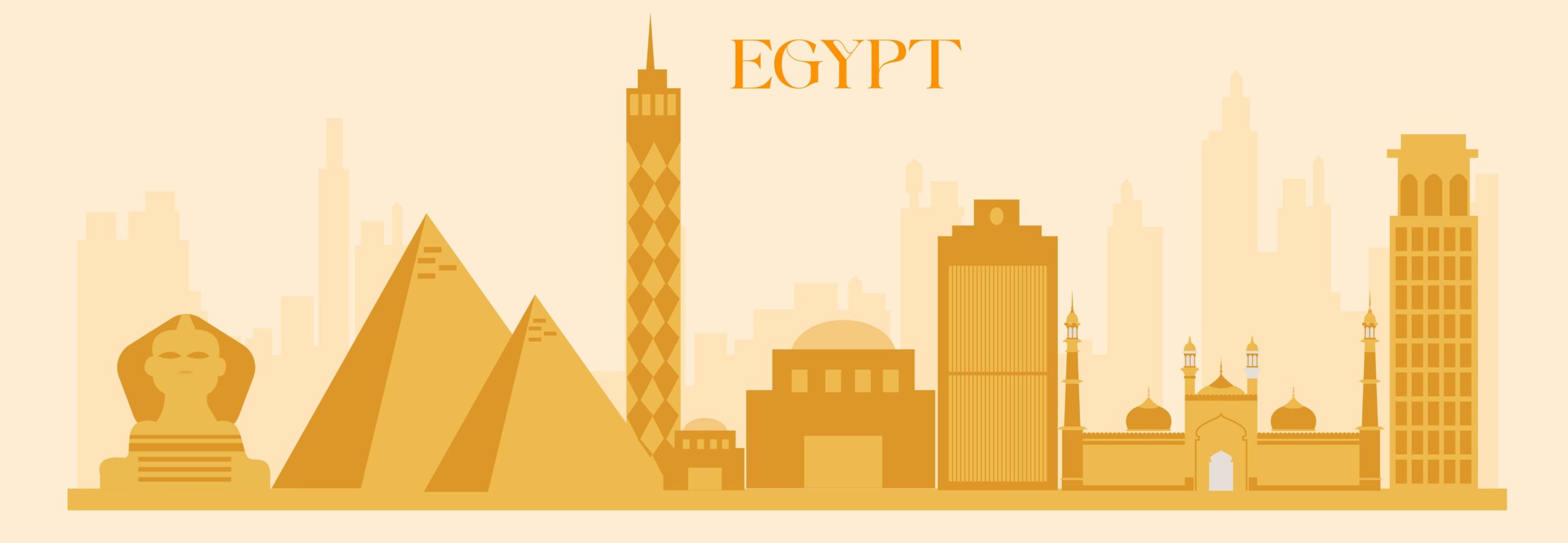 Egypt skyline