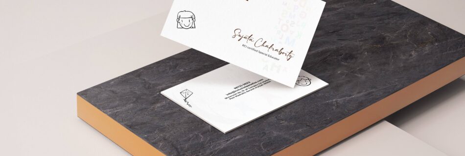 Visiting card design